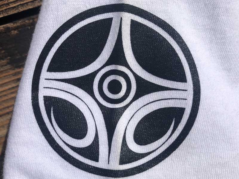 E'noiz Tribal Clothing S/S Tee /Jomon(�ꕶ) Tee Type3 Design by �哇 ��(Tribal Tattoo Apocaript)