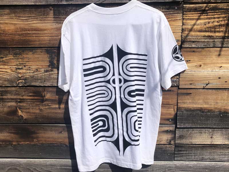 E'noiz Tribal Clothing S/S Tee /Jomon(�ꕶ) Tee Type3 Design by �哇 ��(Tribal Tattoo Apocaript)