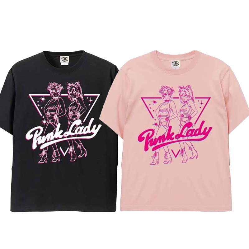 Punk Lady 2023 S/S TEE bootleg Tee by Black Donuts�A�s���N���f�B�[ �p���N���f�B�[ ���� T�V���c