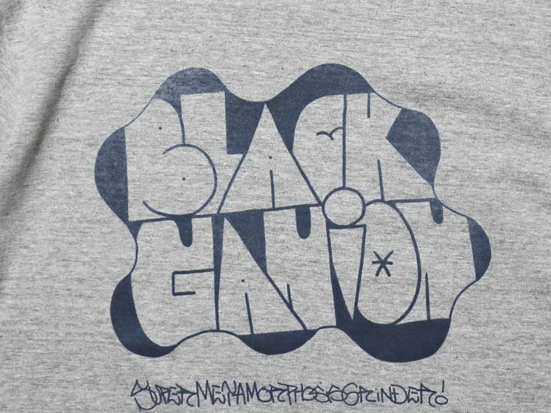 BLACK GANION �}�|�` 2023 JOTA ONE x BG LETTER S/S T-SHIRTS�u���b�N�K�j�I�� �n���hTee