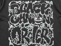 BLACK GANION �o���h �}�|�` 2023 BLACK GANION x ORdER Split S/S Tee Design by ZECS