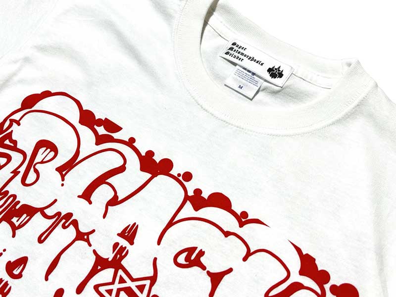 BLACK GANION �o���h �}�|�` 2023 BLACK GANION x ORdER Split S/S Tee Design by ZECS