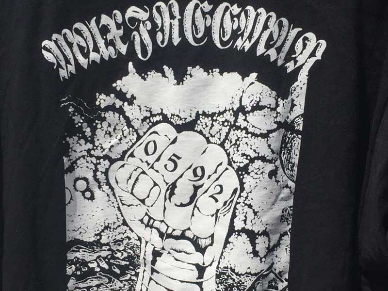 MFP x MANANA 2016 /8/14 MAXFREEMAN Rise Up Tsu City�@S/S Tee