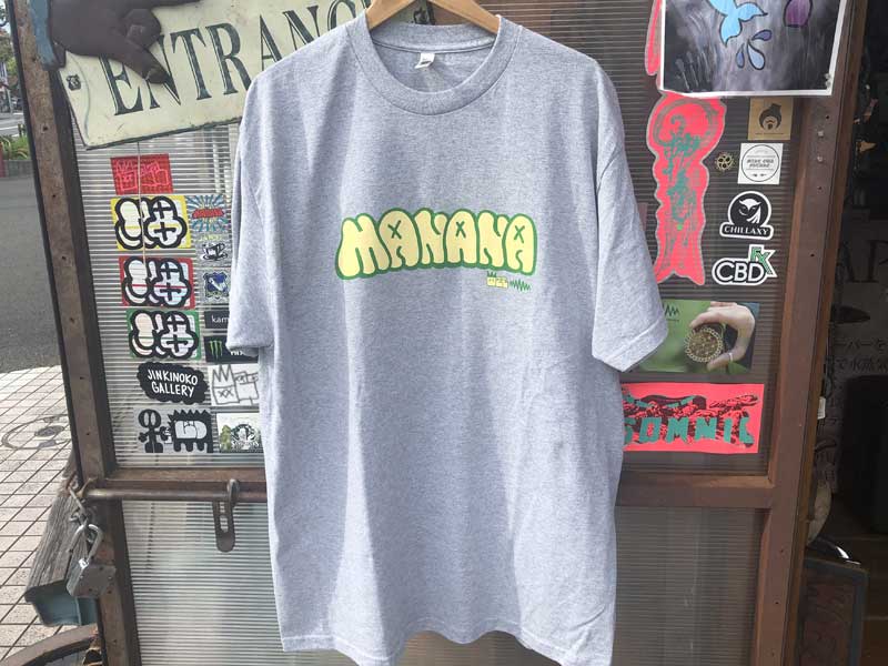 2021 Graffiti Throw up manana S/S Tee �}�j���[�i �O���t�B�e�B�[ �X���[�A�b�v ����T�V���c
