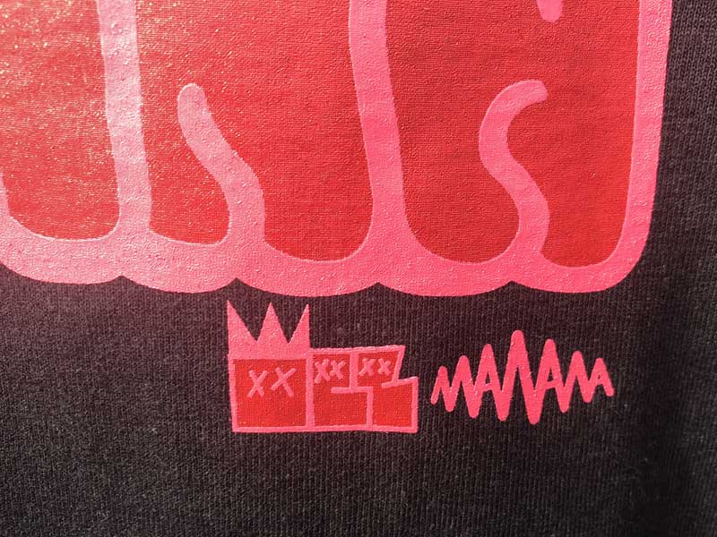 2021 Graffiti Throw up manana S/S Tee �}�j���[�i �O���t�B�e�B�[ �X���[�A�b�v ����T�V���c