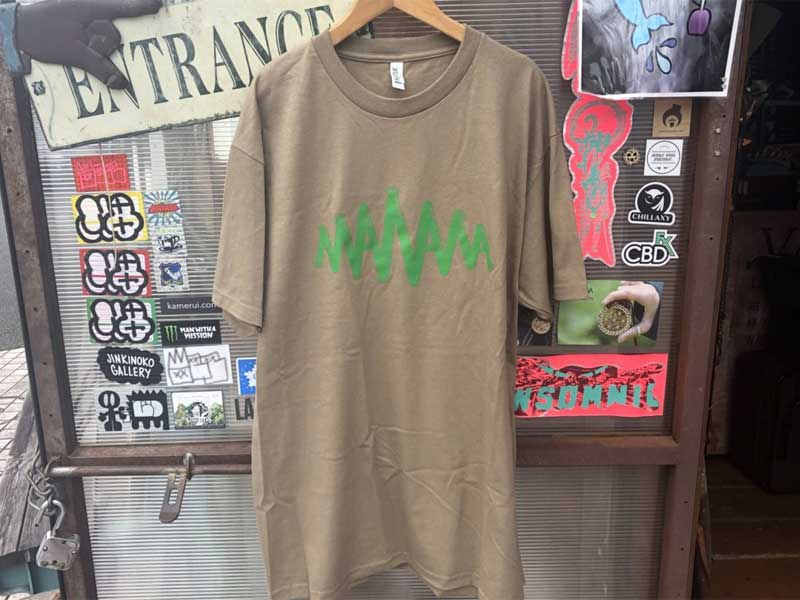 2021 Graffiti Throw up manana S/S Tee �}�j���[�i �O���t�B�e�B�[ �X���[�A�b�v ����T�V���c