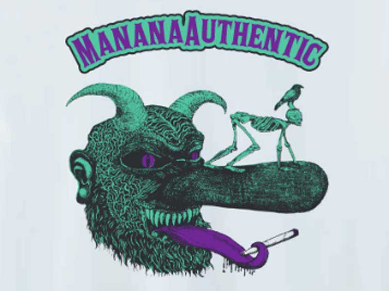 2023�@manana x MFP �V�� Blunts S/S Tee 819MAXFREEMAN edition �}�j���[�i����T�V���c
