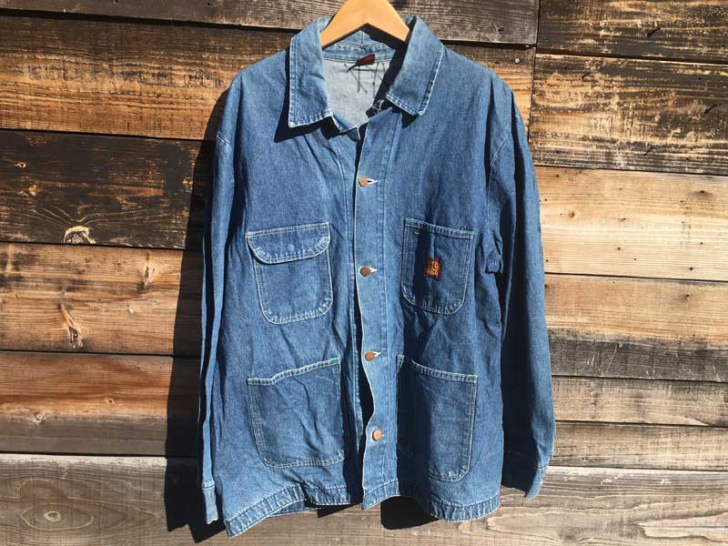 1980's Vintage Used Big Ben Denim Coverall JKT 80�N�� �r�b�O�x���@�f�j�� �W���P�b�g�A�J�o�[�I�[��
