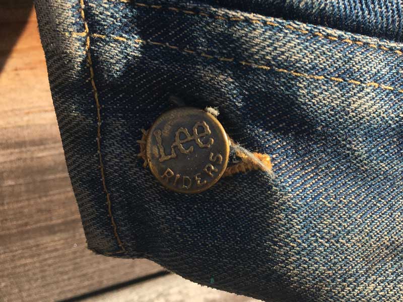Vintage Lee Storm Rider Denim JKT ���[ �X�g�[�����C�_�[ �u�����P�b�g���C�i�[�t�f�j�� JKT�AG�W����