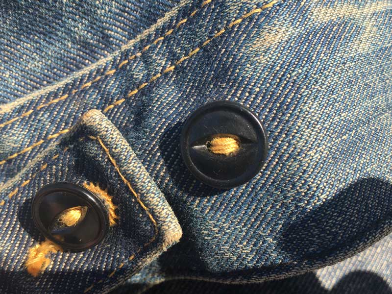 Vintage Lee Storm Rider Denim JKT ���[ �X�g�[�����C�_�[ �u�����P�b�g���C�i�[�t�f�j�� JKT�AG�W����