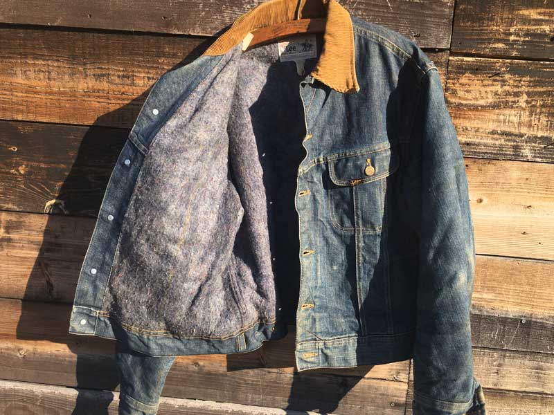 Vintage Lee Storm Rider Denim JKT ���[ �X�g�[�����C�_�[ �u�����P�b�g���C�i�[�t�f�j�� JKT�AG�W����