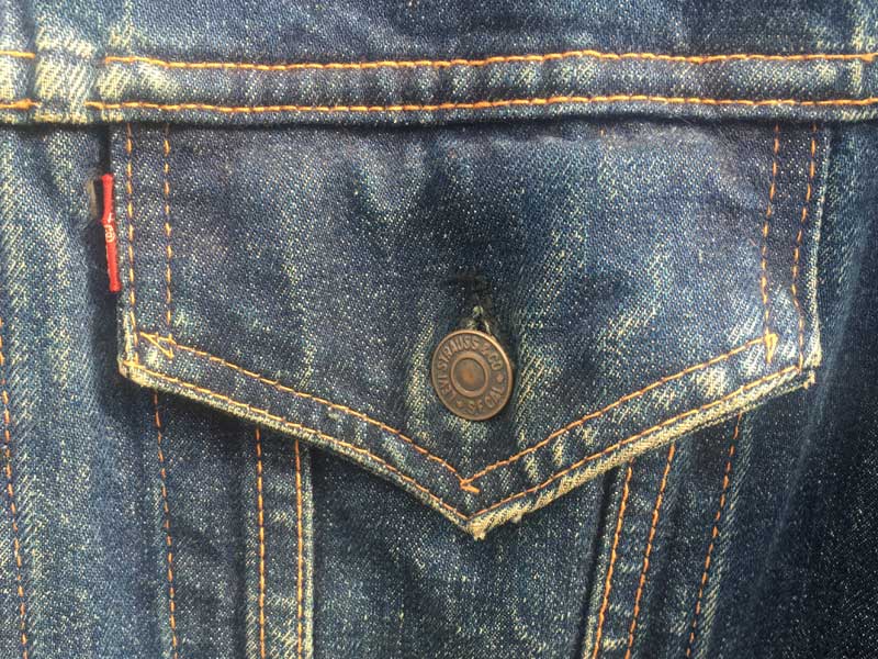 Vintage LEVIS Big-E 3rd 70505-0217�A1960�N�� ���[�o�C�X �T�[�h �r�b�NE �f�j�� JKT�AG�W����