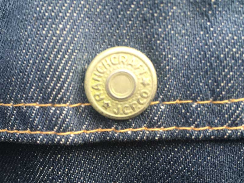 Vintage J.C.Penney RANCHCRAFT Denim JKT 70�N�� JC�y�j�[ �����`�N���t�g �f�j�� JKT�AG�W����