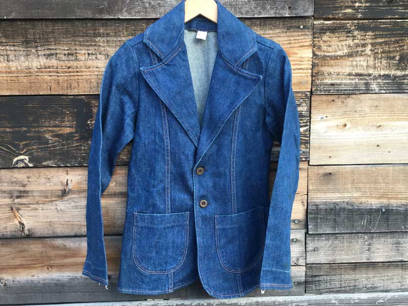 Vintage Used Wrangler Denim JKT �����O���[ ���f�B�[�X�@�f�j���� ���y���h �W���P�b�g