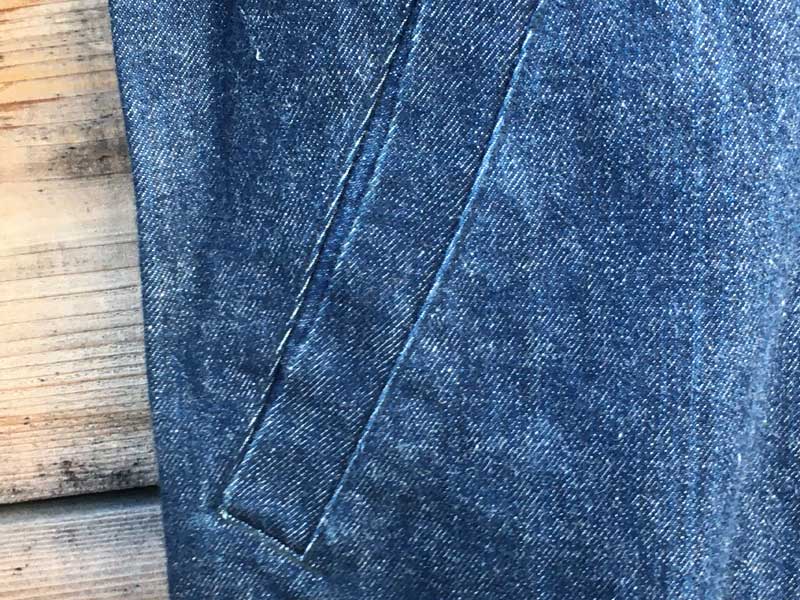 Deadstock Vintage Denim Zip JKT 1970�N��@�f�b�h�X�g�b�N �r���e�[�W�@�f�j���� �W�b�v�W���P�b�g