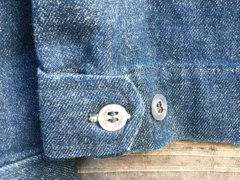 Deadstock Vintage Denim Zip JKT 1970�N��@�f�b�h�X�g�b�N �r���e�[�W�@�f�j���� �W�b�v�W���P�b�g