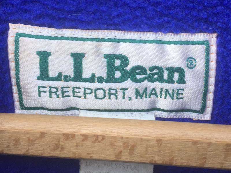 Used LL Bean Fleece JKT、エルエルビーン フリース ジャケット パーカー