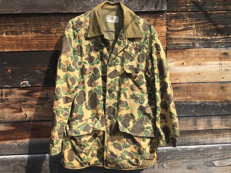 Vintage Hunting Camo Hunting JKT �r���e�[�W �n���e�B���O�J���t���[�W�����̃n���e�B���O �W���P�b�g