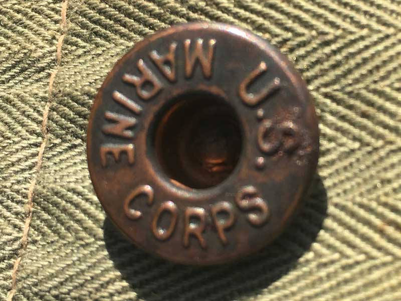 Vintage Military JKT 1940�N�� USMC�A�A�����J�C���� �w�����{�[�� �J�o�[�I�[���W���P�b�g