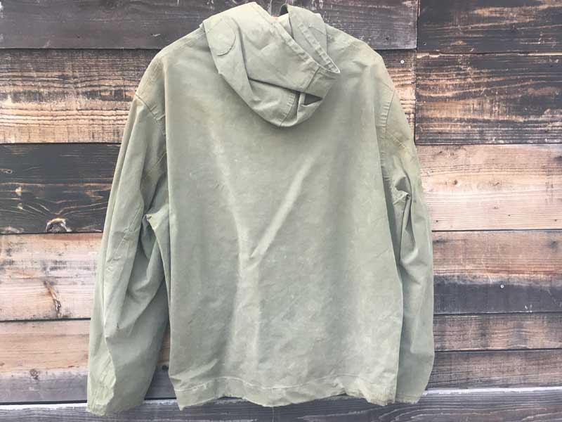 Vintage Military JKT 1940�N�� USN US�l�C�r�[�A�A�����J�C�R�̃v���I�[�o�[ ���C���p�[�J�[ �҂ݕR