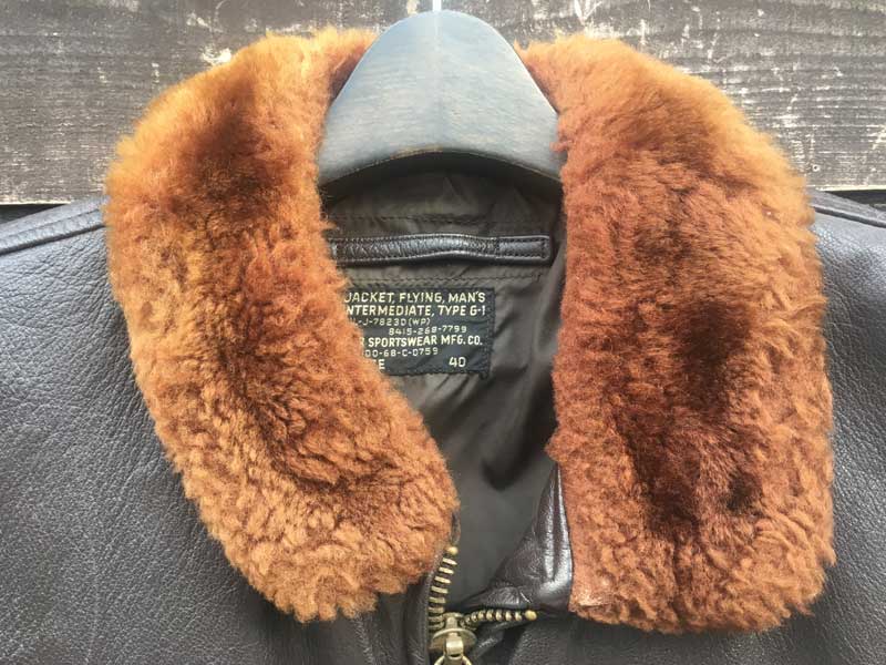 Vintage Military JKT 1960年台 USN G-1 MIL-J-7823-D レザー