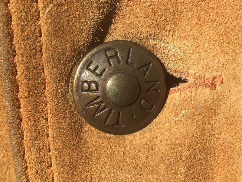 Used Timberland Suede Leather Hunting JKT�A�e�B���o�[�����h�X�G�[�h�� �n���e�B���O JKT