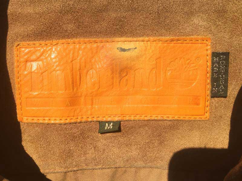 Used Timberland Suede Leather Hunting JKT�A�e�B���o�[�����h�X�G�[�h�� �n���e�B���O JKT