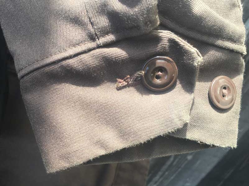 Vintage US�Ò��A�傫�ȃ��b�y�����t����Work JKT �A�����n�L���e�B���O�t�����[�N�W���P�b�g