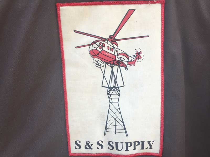 Vintage US�Ò��A�傫�ȃ��b�y�����t����Work JKT �A�����n�L���e�B���O�t�����[�N�W���P�b�g