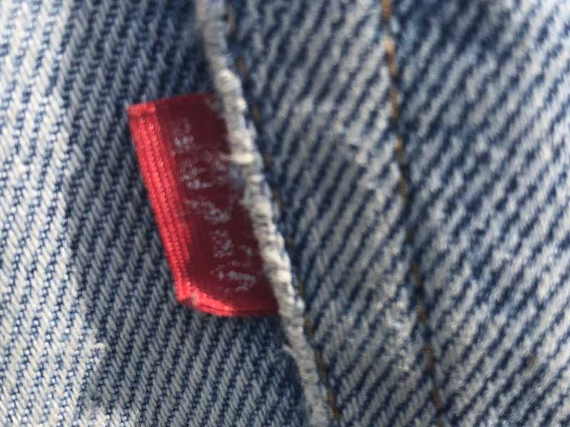 Vintage LEVS 501 66 ��� ���[�o�C�X 501  �r���e�[�W�f�j���p���c  W83x L83