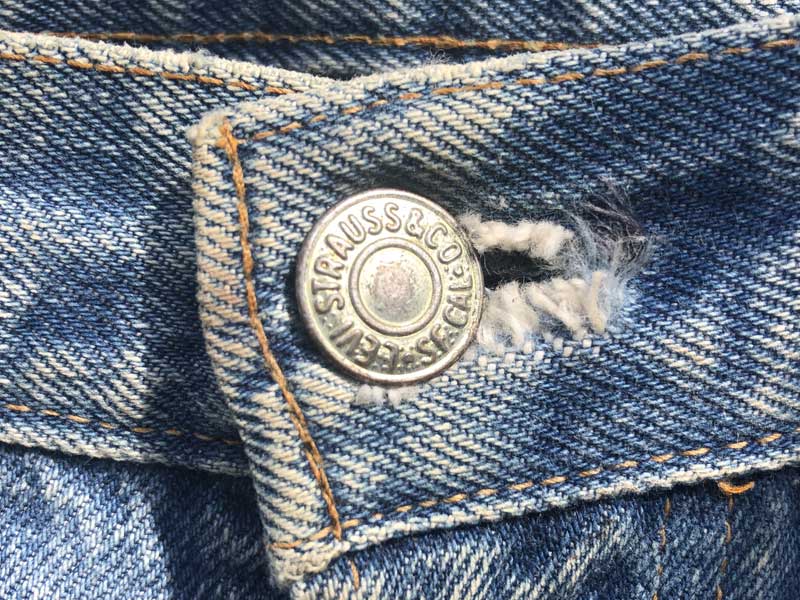 Vintage LEVS 501 66 ��� ���[�o�C�X 501  �r���e�[�W�f�j���p���c  W83x L83