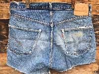 Vintage Cut Off Short Pants LEVS 501 Big E S-Type リーバイス 501 ビックE Sタイプショートパンツ W80