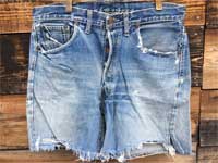 Vintage Cut Off Short Pants LEVS 501 Big E S-Type リーバイス 501 ビックE Sタイプショートパンツ