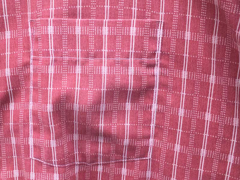 Vintage�AUsed Arrow Gateway Red Shirts�AUS�Ò� 70�N�� �A���[ �Q�[�g�E�F�C �R �`�F�b�N�V���c