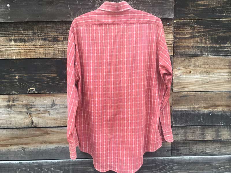 Vintage�AUsed Arrow Gateway Red Shirts�AUS�Ò� 70�N�� �A���[ �Q�[�g�E�F�C �R �`�F�b�N�V���c