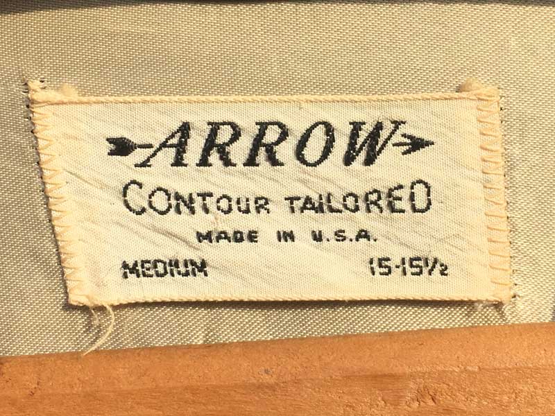 Vintage�AUsed Arrow Green check Rayon Shirts�AUS�Ò� 60�N�� �A���[ ���[�����V���c