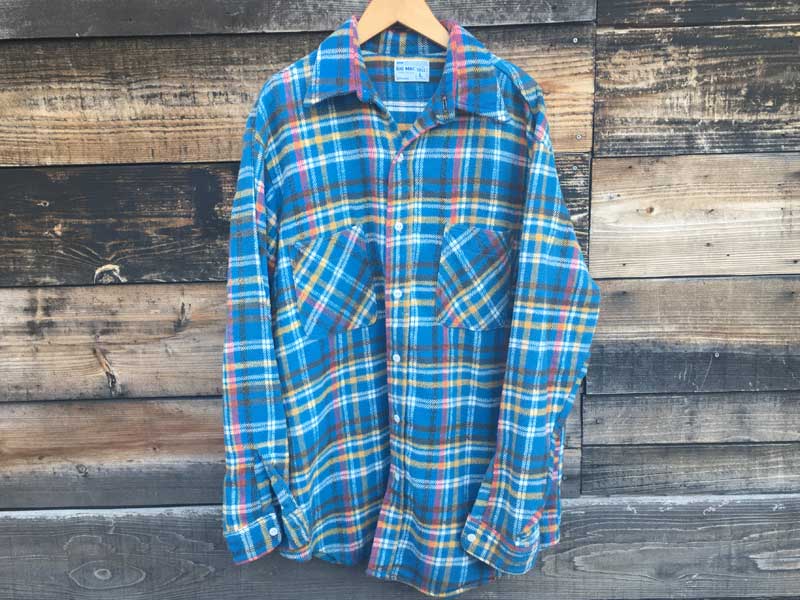 Vintage Used 1970's JC Penney BIG MAC MW Nel Shirts 70�N�� JC�y�j�[ �r�b�N�}�b�N �P �l���V���c