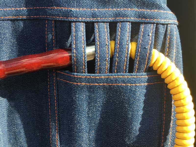 Vintage 1970's Deadstock Denim shirts 70�N��f�b�h�X�g�b�N �M�^�[�h�J�̃f�j���V���c