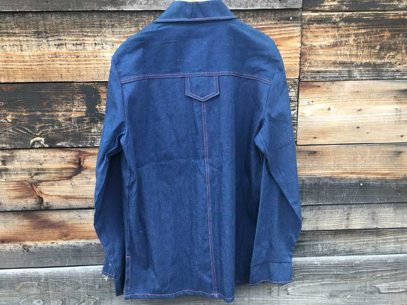 Vintage 1970's Deadstock Denim shirts 70�N��f�b�h�X�g�b�N �M�^�[�h�J�̃f�j���V���c