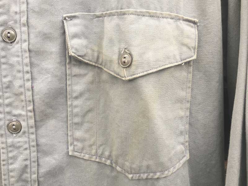 Vintage Used 1950 Dickies Work Shirts US �Ò� 50�N�� �f�B�b�L�[�Y ���[�N�V���c