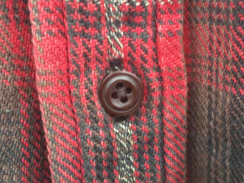 Used Polo Ralph Lauren Green check Nel Shirts �AUS�Ò� �|�� �����t���[���� �΂̃`�F�b�N�̃l���V���c