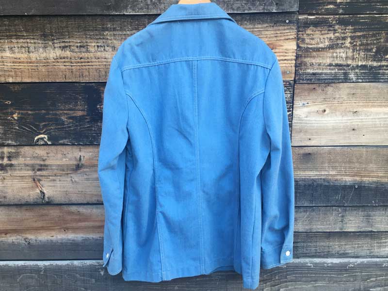 Vintage Used 1970's Lee Open Collar Shirts JKT 1970�N�� ���[ �I�[�v���J���[�̃V���c�W���P�b�g/L