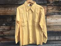 Vintage Used Lee Western Shirts 、US古着 60年代 70年代 ビンテージ リー ウエスタンシャツ Yellow