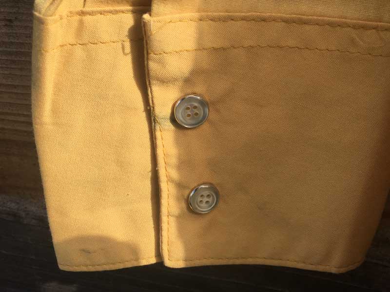 Vintage Used Lee Western Shirts �AUS�Ò� 60�N�� 70�N�� �r���e�[�W ���[ �E�G�X�^���V���c Yellow