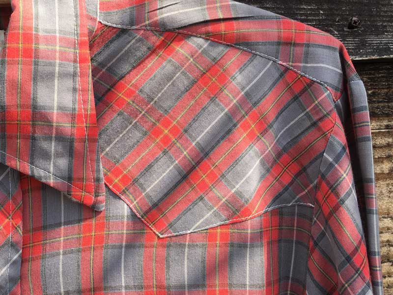 Vintage Used Lee Western Shirts �AUS�Ò� 80�N�� �r���e�[�W ���[ �E�G�X�^���V���c