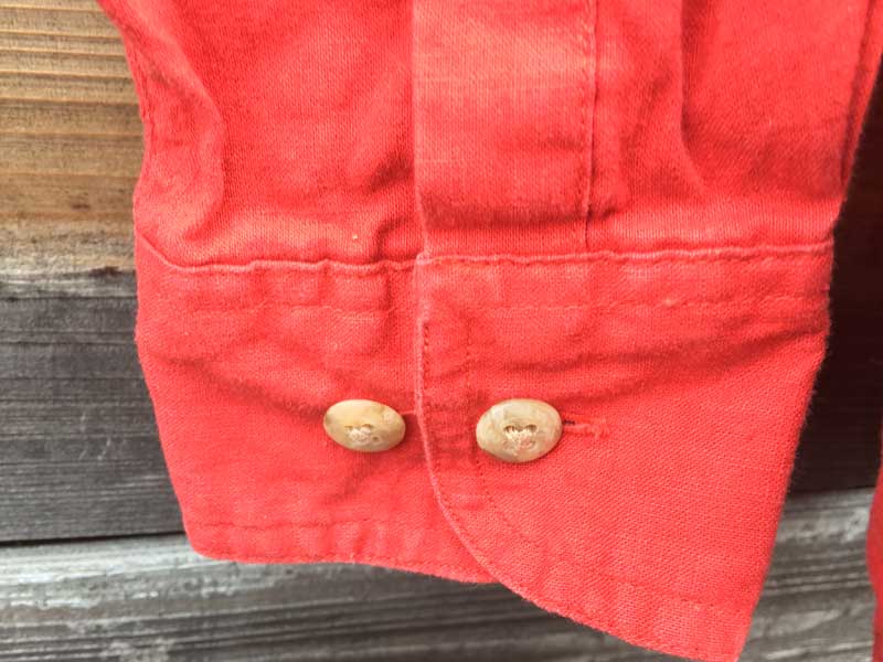 Used Linen Hemp cambridge L/S Shirts ���l���A�w���v�f�ނ̃P���u���b�W�̖��̃V���c