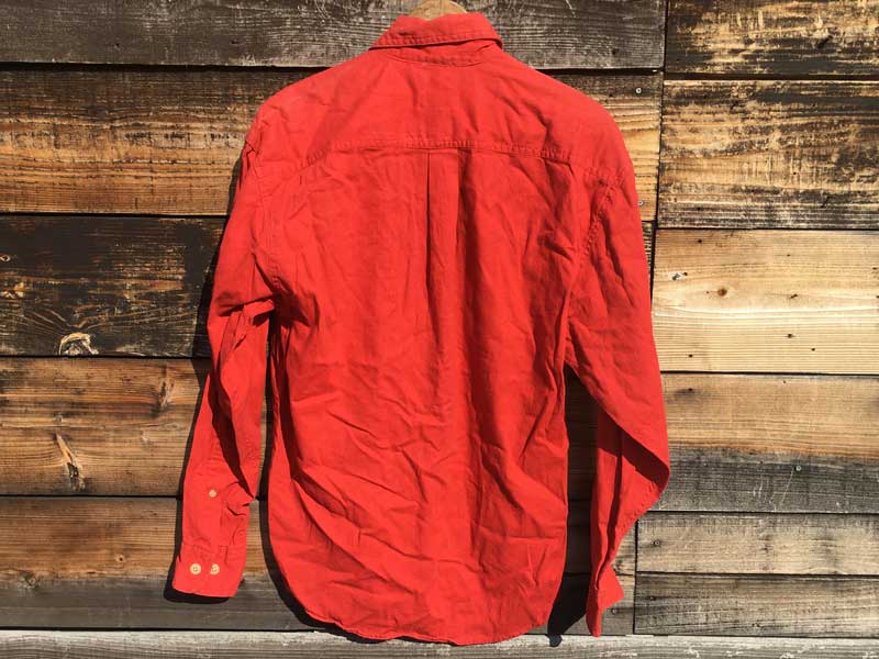 Used Linen Hemp cambridge L/S Shirts ���l���A�w���v�f�ނ̃P���u���b�W�̖��̃V���c