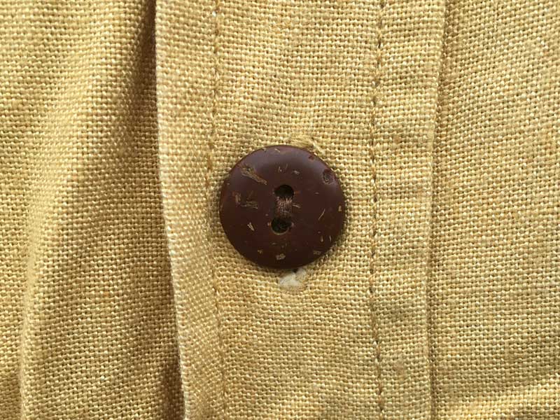 Used Linen Hemp Softwear by SILENZIO L/S Shirts レーヨンmix ヘンプシャツ、リネンシャツ、麻シャツ