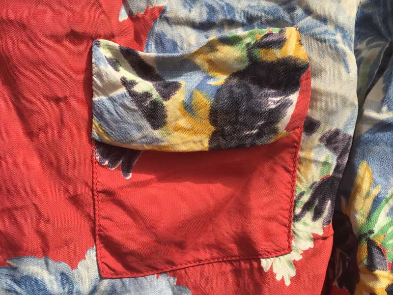 Vintage L/S Aloha shirts Made in California�A�����A���n�V���c�A���f�B�[�X �n���C�A���V���c