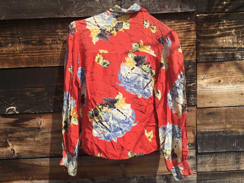 Vintage L/S Aloha shirts Made in California�A�����A���n�V���c�A���f�B�[�X �n���C�A���V���c